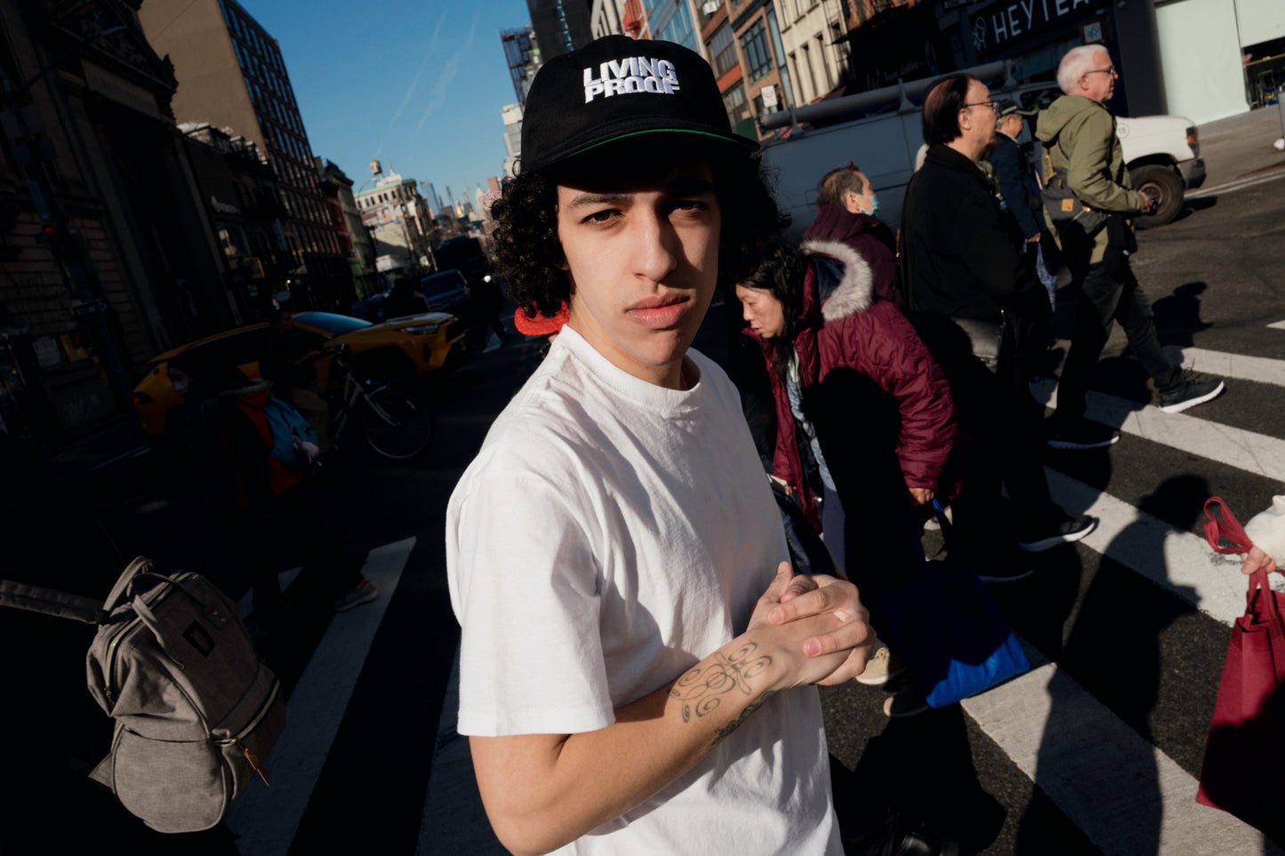 Leather Strap Back Hat