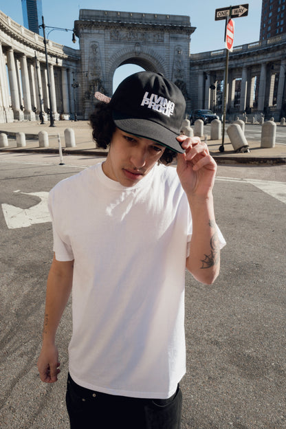 Leather Strap Back Hat