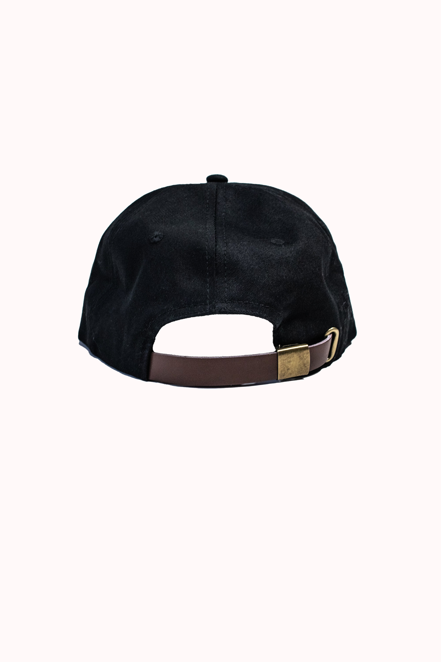 Leather Strap Back Hat
